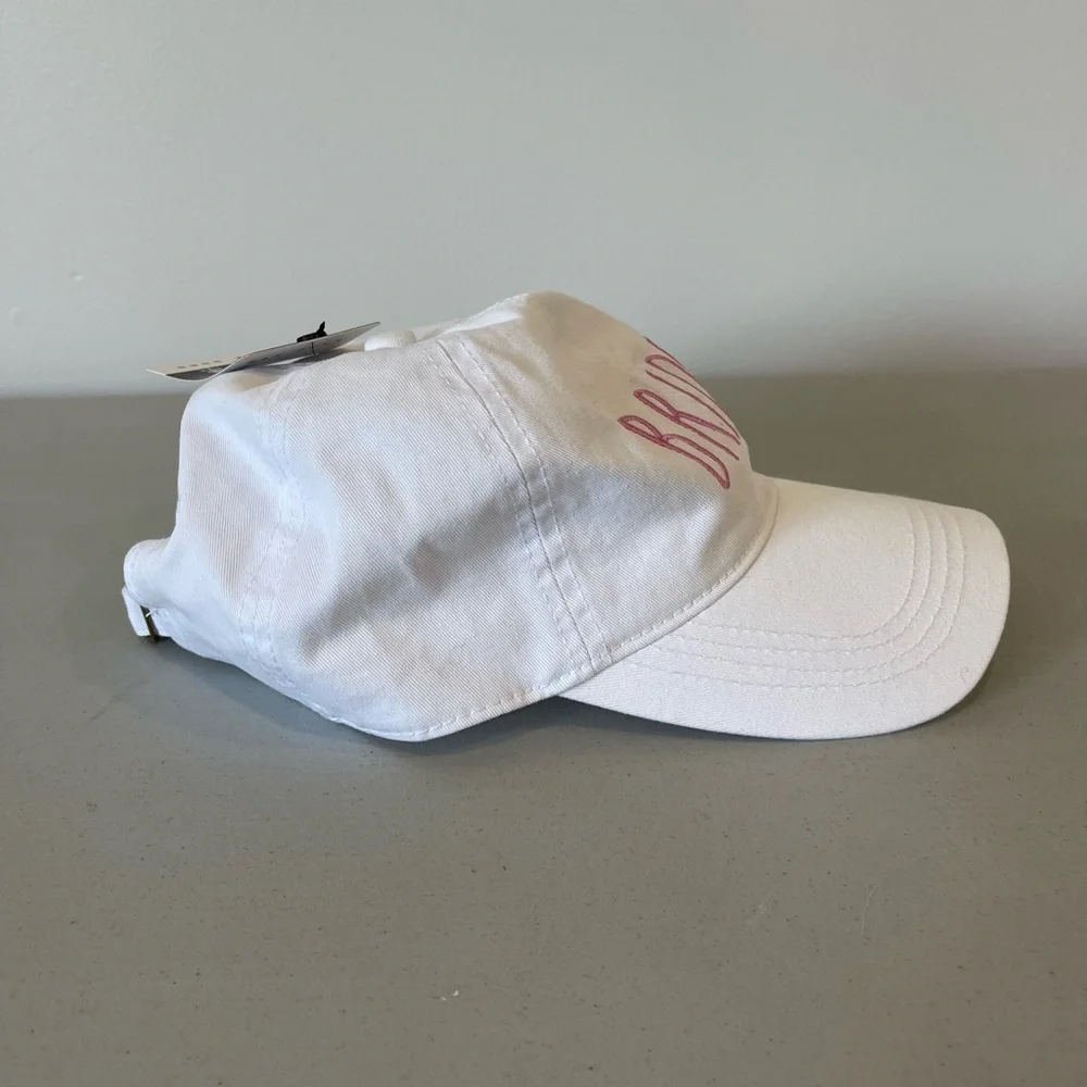 Rae Dunn Bride baseball hat cap white adjustable back bridal shower new with tag